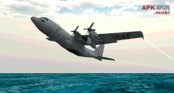 Flight sim: transport plane 3d