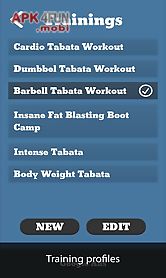 weight tracker and crossfit timer