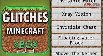 Glitches - minecraft xbox/ps3