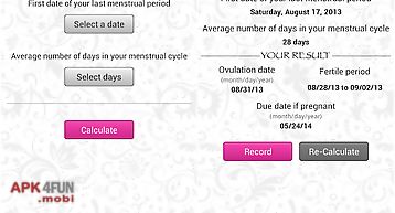 My ovulation calculator