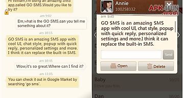 Go sms pro simplepaper theme