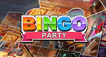 Bingo party: free bingo