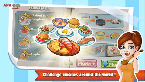 rising super chef:cooking game