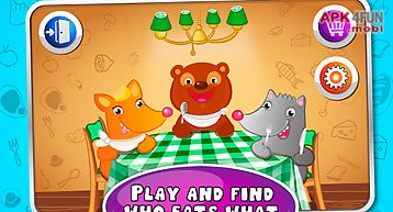 Feed the pets - kids game
