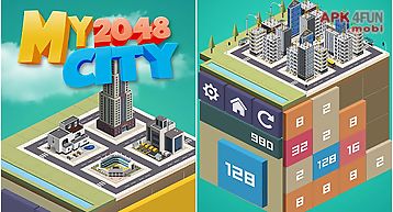 My 2048 city: build town