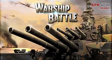 Warship battle: 3d world war 2