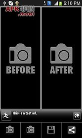 before and after camera