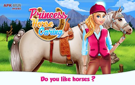 princess horse caring