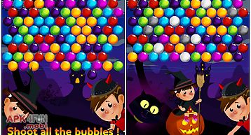Bubble shooter halloween
