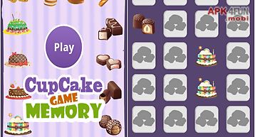 Cupcake memory game