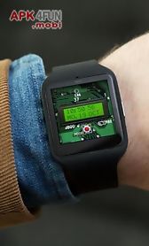 lcd watch face - interactive optional
