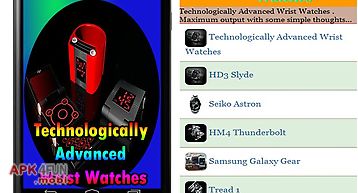 Technologically advanced wrist w..