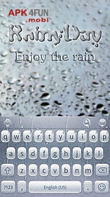 rainy day theme for keyboard