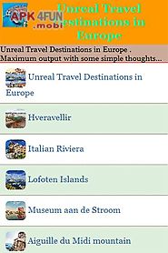 unreal travel destinations in europe