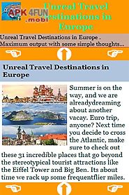 unreal travel destinations in europe