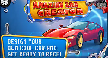 Amazing car creator kids game