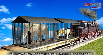 Animal transport train