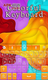 colorful go keyboard theme