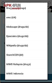 drugs and disease search