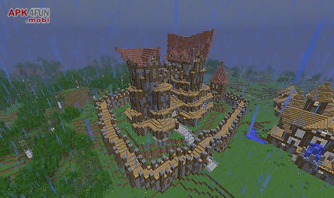 epic minecraft pe castle 2