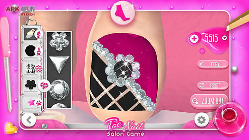 toe nail salon game