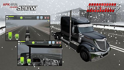 truck driver 3 :rain and snow