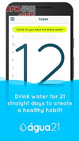 water 21 - drink reminder