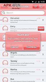 coral pink theme-messaging 6