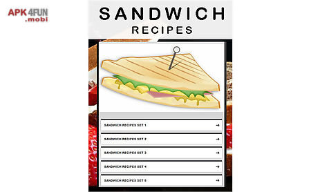 sandwich recipe