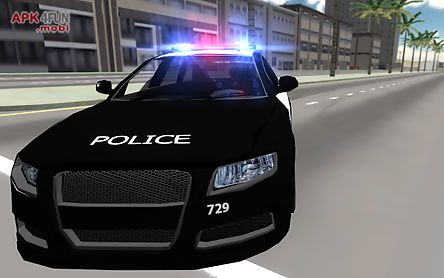 police car drift 3d