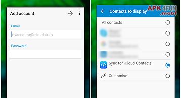 Sync for icloud contacts