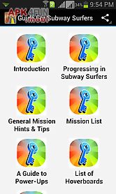 guidefor subway surfers