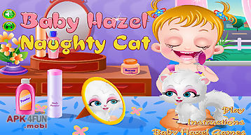 Baby hazel naughty cat