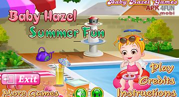 Baby hazel summer fun