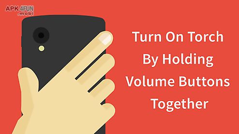 torchie - volume button torch