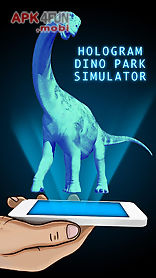 hologram dino park simulator
