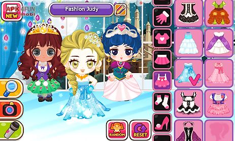 fashion judy: frozen princess