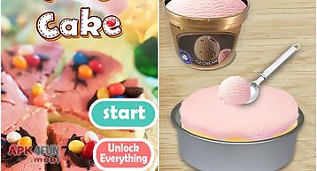 Ice cream cake-cooking games