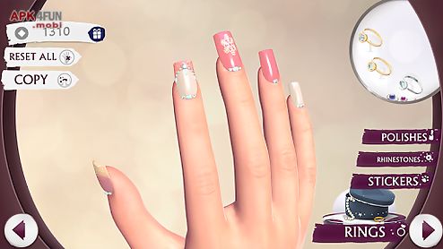 nail art beauty salon game diy