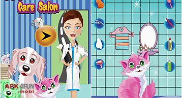 Pet care salon games for girls