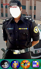 police suit photo editor