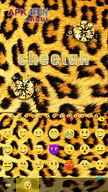 cheetah kika keyboard theme