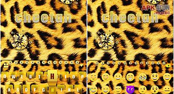 Cheetah kika keyboard theme