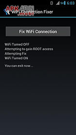 wifi connection fixer *root*