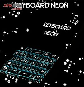 keyboard neon color