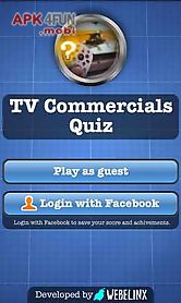 tv commercials quiz free