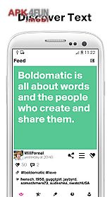 boldomatic - everything text