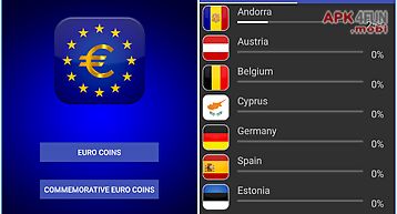 Euro coins collection