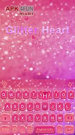 glitter heart emoji keyboard