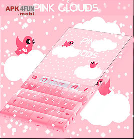 pink clouds go keyboard